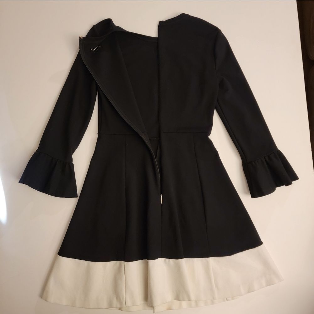 Kate Spade Bell Sleeve Pointe Pleated Dress - Picture 8 of 14